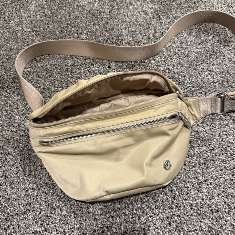 Lululemon Beige Crossbody Bag